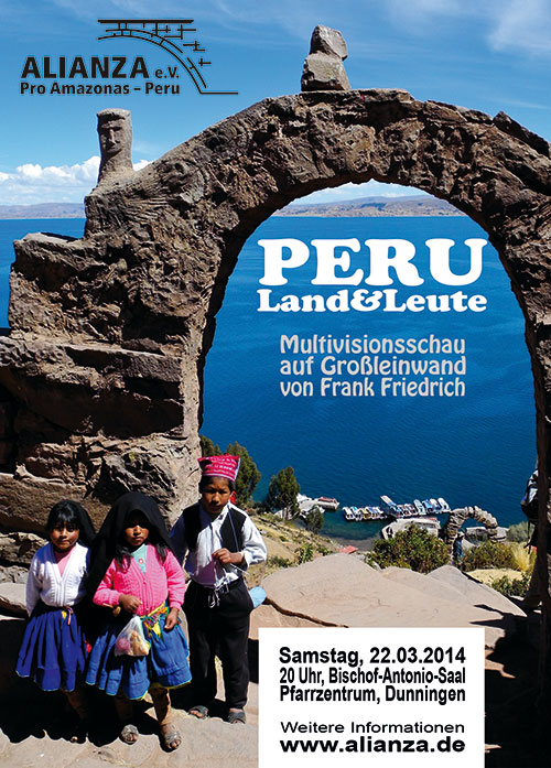 Multivisionsschau auf Großleinwand von Frank Friedrich u.a.