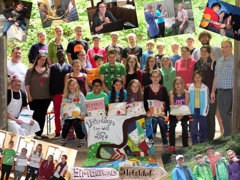Gruppenbild "Eine-Welt-Camp 2014"
