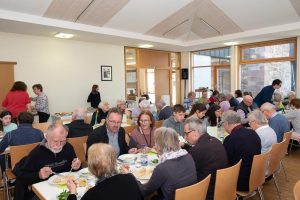 Fastenessen im Pfarrsaal "Bischof Antonio" in Dunningen